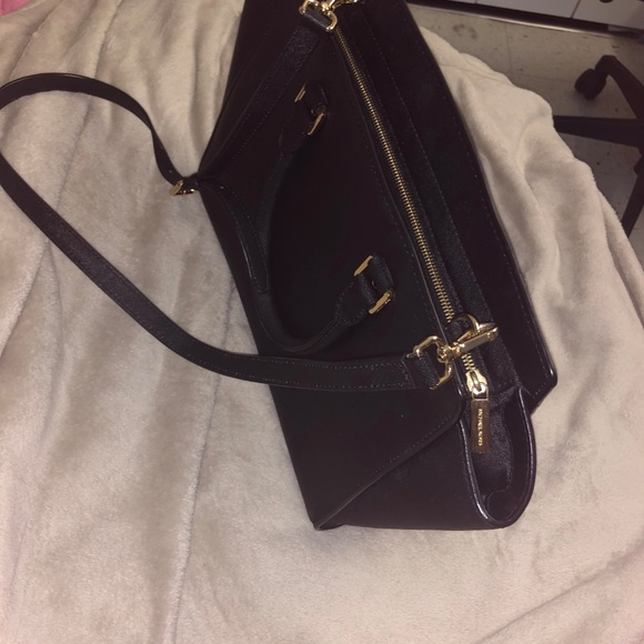 Michael Kors Black Leather Satchel - Picture 2 of 4